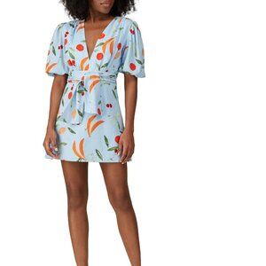 FINDERS KEEPERS  Calypso Short Sleeve Mini Dress, S